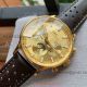 Perfect Replica IWC Portofino All Gold Moonphase Dial Black Leather Strap 43mm Watch (8)_th.jpg